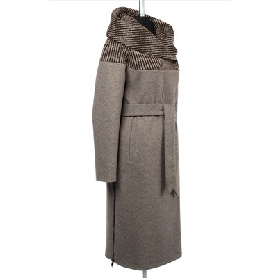 01-10252 Пальто женское демисезонное (пояс)