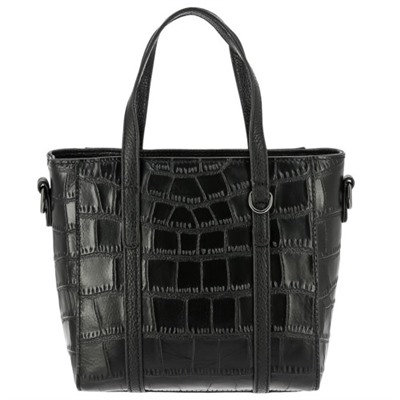 Женская кожаная сумка 5817 BLACK