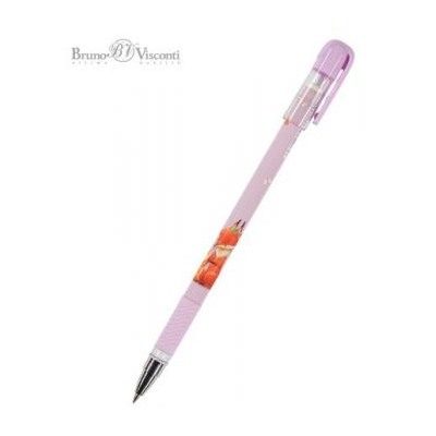 Ручка шариковая 0.5 мм "MagicWrite.Forest Dream. Мама-лисичка" синяя 20-0240/32 Bruno Visconti {Китай}