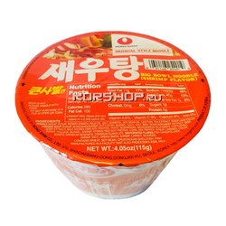 Лапша сублимированная с креветками Сеутанг (большая чашка) NongShim, Корея 115 г