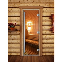 Дверь «Престиж» с фотопечатью, размер коробки 190 × 70 см, левая, цвет А031