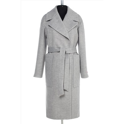 01-09836 Пальто женское демисезонное (пояс)