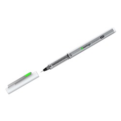 Ручка капиллярная Berlingo "Precision #01" черная 0.25мм (CK_50010) серебристый корпус