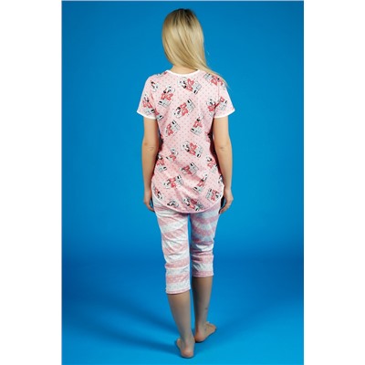 Пижама М.181 (бело-розовая)