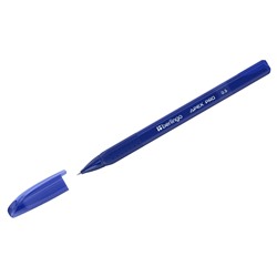 Ручка гелевая Berlingo "Apex Pro" (CGp_50219) синяя, 0.5мм., трехгранная, одноразовая