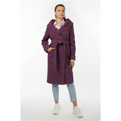 01-10706 Пальто женское демисезонное (пояс)