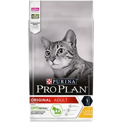 Сухой корм PRO PLAN для кошек, курица/рис, 1.5 кг