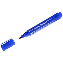 Маркер OfficeSpace 8004 перм. круглый 2 мм (РМ_270) синий