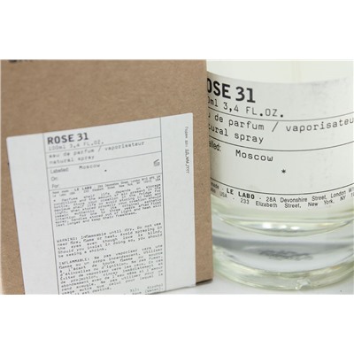 Le Labo Rose 31, Edp, 100 ml (Люкс ОАЭ)