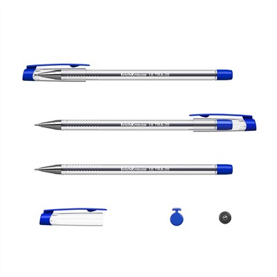 Ручка шар. ErichKrause "Ultra-20" (13875) синяя, 0.7мм, на масляной основе