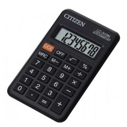 Калькулятор 8 разрядов LC310NR 18х69х114 мм CITIZEN {Филиппины}