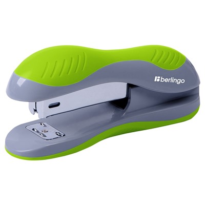 Степлер Berlingo "Office Soft" №24/6...26/6, пластиковый (H25004) зеленый, до 25л.