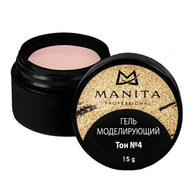 Manita Professional Однофазный моделирующий гель для наращивания №4, 15 г