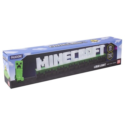 Светильник Minecraft Logo Light