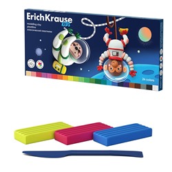 Пластилин ErichKrause Kids "Space Animals" 24цв. 432гр. стек (61335)