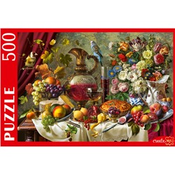Puzzle  500 элементов "Голландский натюрморт" (Ф500-0748)