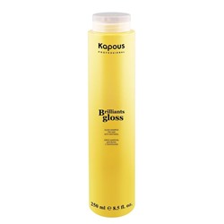 Блеск-шампунь для волос, Kapous Brilliant gloss, 250 мл