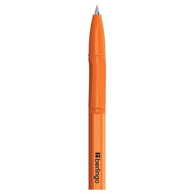 Набор ручек шар. Berlingo "Tribase orange"  4цв. (CBp_70104) 0.7мм, оранжевый корпус