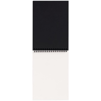 Скетчбук А5  40л., 120г/м, черная бумага, тв. обл на спир. "Black line. Strokes" (SkA540_38363, ArtSpace)