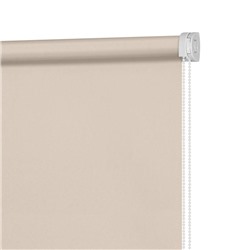 Рулонная штора «Плайн», 40х160 см, цвет кремовый бисквит