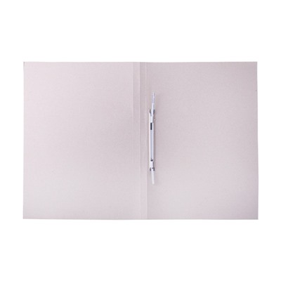 Скоросшиватель картонный 400 г/м2 "OfficeSpace", белый, немелованный, пробитый (257319) до 200л.
