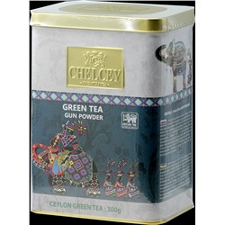 CHELCEY. Green tea Gun Powder 300 гр. жест.банка