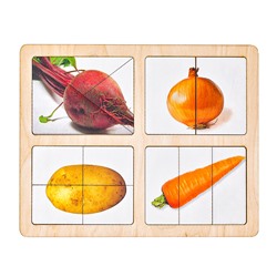 Разрезные картинки "Овощи-2"