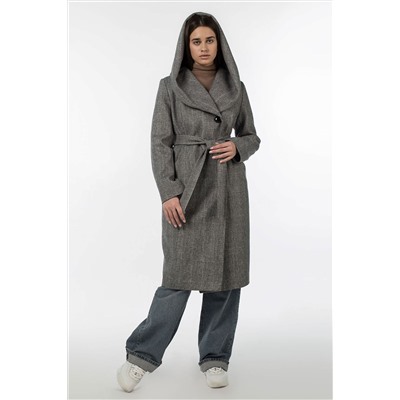 02-3081 Пальто женское утепленное (пояс)