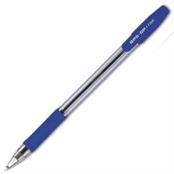 Ручка шар. PILOT "BPS" синяя, с рез.упором, на масл.осн. 0,7мм (BPS-GP-F-L)