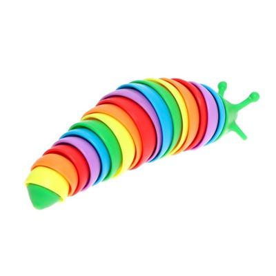Развивающая игрушка «Цветная гусеничка», в пакете