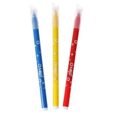 Фломастеры 24 цвета BIC Kid Couleur, детские, смываемые, среднее письмо