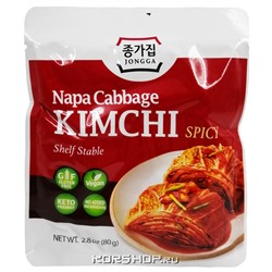 Острый салат Кимчи Jongga, Корея, 80 г