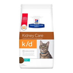 Сухой корм Hill's Cat k/d для кошек, лечение II стадии почечной недостаточности, тунец, 1.5 кг