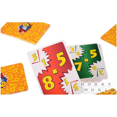 Игра настольная MAGELLAN "7 на 9 multi" карточная игра на развитие навыков умножения (MAG09951) возраст 9+