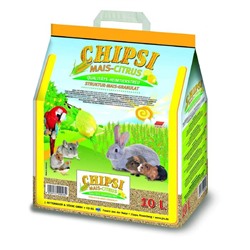 Наполнитель кукурузный ароматизированный Chipsi Mais Citrus цитрус, 10 л, 4,6 кг