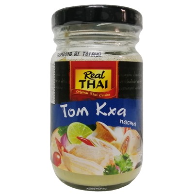 Паста на основе растительных масел Том Кха Real Thai, Таиланд, 125 г