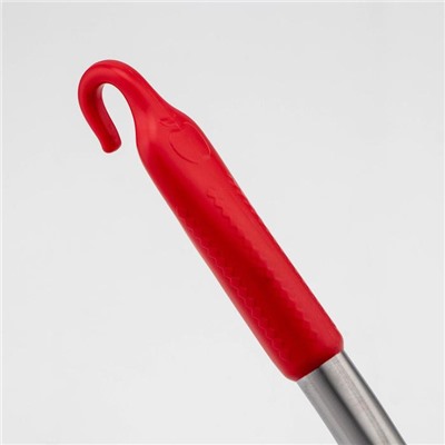 Ковш, 1 л, пластиковая ручка, цвет ручки МИКС