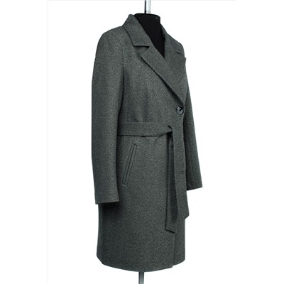 01-09021 Пальто женское демисезонное (пояс)