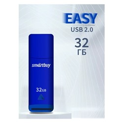 Флеш-накопитель  32Гб "Smartbuy Easy" Blue (SB032GBEB)