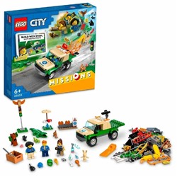 Конструктор «Миссии по спасению диких животных», Lego City