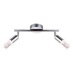 Спот PERU 2x4Вт LED хром 19x30,5см