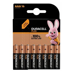 Батарейка LR3 "Duracell Plus", алкалиновая, на блистере BL16