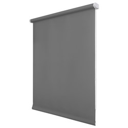 Рулонная штора «Плайн», 40х175 см, цвет темно-серый