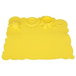 Коврик для творчества "Мульти-Пульти" 415*370мм желтый (КС_58915) силиконовый