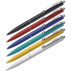 Ручка шар. автомат. Schneider "K15" (3080) синяя, 1мм, цветной корпус, ассорти