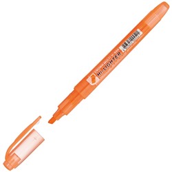 Текстмаркер Crown 1-4мм оранжевый (Н-500)