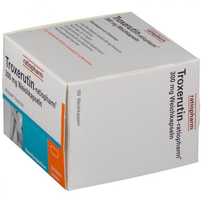 Troxerutin-ratiopharm (Троксерутин-ратиофарм) 300 mg Weichkapseln 100 шт
