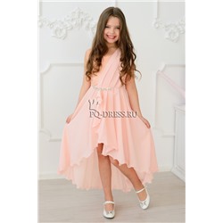 Платье нарядное для девочки арт. ИР-1711, цвет персик