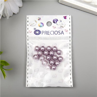 Бусины жемчуг Preciosa "Lavander" 6 мм, 20 шт