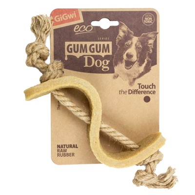 Игрушка для собак Доллар из экорезины 13,5см, серия GUM GUM DOG ECO